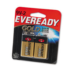 EVEREADY BATTERY Gold Alkaline Batteries  9v  2 /pk; UNIT OF MEASURE: PG