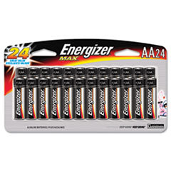 EVEREADY BATTERY Max Alkaline Batteries  Aa  24 Batteries/pack; UNIT OF MEASURE: PG