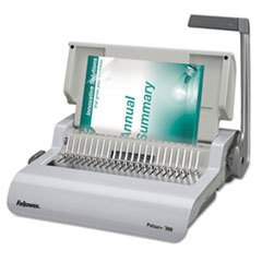 FELLOWES MFG. CO. Pulsar Comb Binding System  300 Sheets  18-1/8w X 15-3/8d X 5-1/8h  White; UNIT OF MEASURE: EA