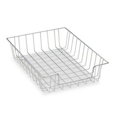 FELLOWES MFG. CO. Workstation Letter Desk Tray Organizer  Wire  Silver; UNIT OF MEASURE: EA