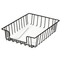 FELLOWES MFG. CO. Workstation Letter Desk Tray Organizer  Wire  Black; UNIT OF MEASURE: EA