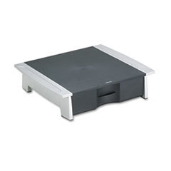 FELLOWES MFG. CO. Printer/fax Machine Stand  21 1/4 X 18 1/8 X 5 1/4  Black/silver; UNIT OF MEASURE: EA