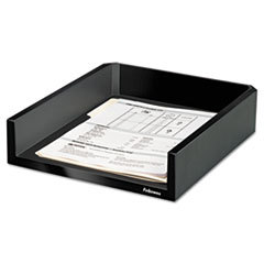 FELLOWES MFG. CO. Design Suites Letter Desk Tray  11 1/10 X 13 X 2 1/2  Black Pearl; UNIT OF MEASURE: EA
