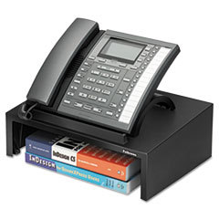 FELLOWES MFG. CO. Designer Suites Telephone Stand  13 X 9 1/8 X 4 2/5  Black Pearl; UNIT OF MEASURE: EA