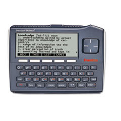 FRANKLIN ELECTRONIC Mdw-1510 Merriam-Webster Advanced Dictionary/thesaurus; UNIT OF MEASURE: EA
