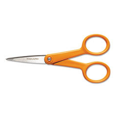 FISKARS MANUFACTURING CORP Home And Office Scissors   5in Length  Orange Handle  Stainless Steel; UNIT OF MEASURE: EA