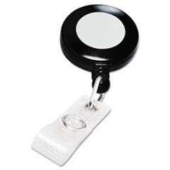 GBC-COMMERCIAL &amp; CONSUMER GRP Retractable Name Badge Reel W/clip  23in Extension  25/box; UNIT OF MEASURE: PG
