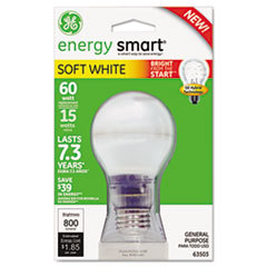 GENERAL ELECTRIC CO. Compact Fluorescent Bulb  A19  Soft White; UNIT OF MEASURE: EA