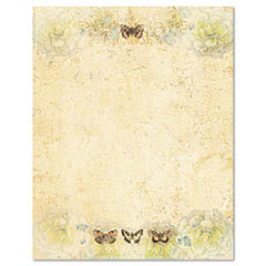 GEOGRAPHICS Design Paper  24 Lbs.  Sweet Day  8 1/2 X 11  Pink  100/pack; UNIT OF MEASURE: PG