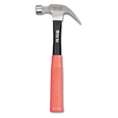 GREAT NECK SAW MFG. 16oz Claw Hammer W/high-Visibility Orange Fiberglass Handle; UNIT OF MEASURE: EA