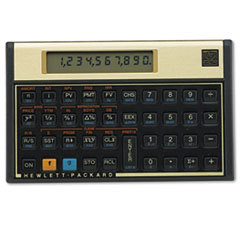 HEWLETT PACKARD COMPANY 12c Financial Calculator  10-Digit Lcd; UNIT OF MEASURE: EA