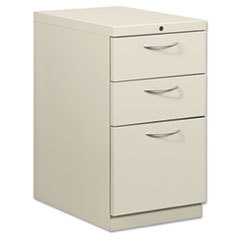 HON COMPANY Flagship Mobile Box/box/file Pedestal  Arch Pull  22-7/8d  Light Gray; UNIT OF MEASURE: EA