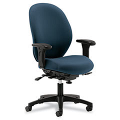 HON COMPANY Unanimous Series High-Performance Mid-Back Task Chair  Cerulean Fabric; UNIT OF MEASURE: EA