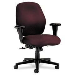 HON COMPANY 7800 Series Mid-Back Task Chair  Tectonic Wine; UNIT OF MEASURE: EA