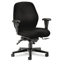 HON COMPANY 7800 Series High-Performance Mid-Back Task Chair  Tectonic Black; UNIT OF MEASURE: EA