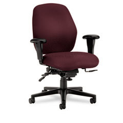 HON COMPANY 7800 Series High-Performance Mid-Back Task Chair  Tectonic Wine; UNIT OF MEASURE: EA