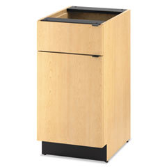 HON COMPANY Hospitality Single Base Cabinet  Door/drawer  18w X 24d X 36h  Natural Maple; UNIT OF MEASURE: EA