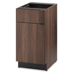 HON COMPANY Hospitality Single Base Cabinet  Door/drawer  18w X 24d X 36h  Columbian Walnut; UNIT OF MEASURE: EA