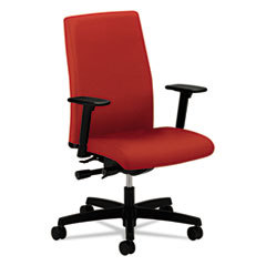 HON COMPANY Ignition Series Mid-Back Work Chair  Poppy Fabric Upholstery; UNIT OF MEASURE: EA
