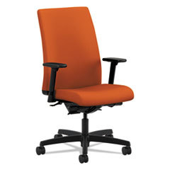 HON COMPANY Ignition Series Mid-Back Work Chair  Tangerine Fabric Upholstery; UNIT OF MEASURE: EA