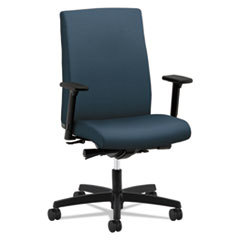 HON COMPANY Ignition Series Mid-Back Work Chair  Cerulean Fabric Upholstery; UNIT OF MEASURE: EA