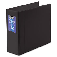 IDEASTREAM CONSUMER PRODUCTS Gapless Loop Ring Binder  11 X 8-1/2  5in Capacity  Black; UNIT OF MEASURE: EA