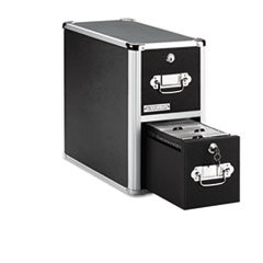 IDEASTREAM CONSUMER PRODUCTS Two-Drawer Cd File Cabinet  Holds 330 Folders/120 Slim/60 Std. Cases; UNIT OF MEASURE: EA