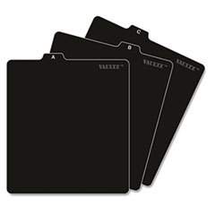 IDEASTREAM CONSUMER PRODUCTS A-Z Cd File Guides  5 X 5 3/4  Black; UNIT OF MEASURE: EA