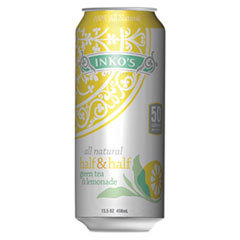 INKO'S LLC Ready-To-Drink Half And Half Green Tea Lemonade  15.5 Oz Can  12/box; UNIT OF MEASURE: BX