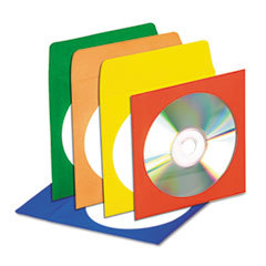INNOVERA Cd/dvd Envelopes With Clear Window  Assorted Colors  50/pack; UNIT OF MEASURE: PG