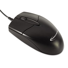INNOVERA Basic Office Optical Mouse  3 Buttons  Black  Boxed; UNIT OF MEASURE: EA