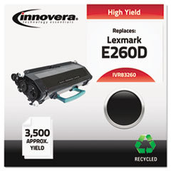 INNOVERA Remanufactured E260a21a (e60d) Toner  3500 Yield  Black; UNIT OF MEASURE: EA ETS NSN6419549