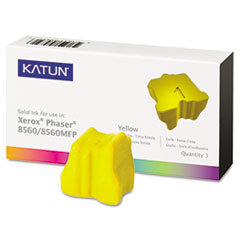 KATUN CORPORATION Kat37993 Phaser 8560 Compatible  108r00725 Solid Ink  3400 Yld  3/box  Yellow; UNIT OF MEASURE: BX