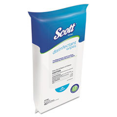 KIMBERLY CLARK Disinfectant Wipes  White  Unscented  40/pack; UNIT OF MEASURE: EA