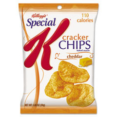 KELLOGG'S Special K Cracker Chips  Cheddar  6/box; UNIT OF MEASURE: BX