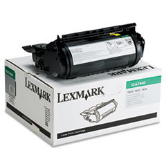 LEXMARK INT'L  INC. 12a7460 Toner  5000 Page-Yield  Black; UNIT OF MEASURE: EA