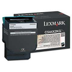 LEXMARK INT'L  INC. C544x2kg Extra High-Yield Toner  6 000 Page Yield  Black; UNIT OF MEASURE: EA