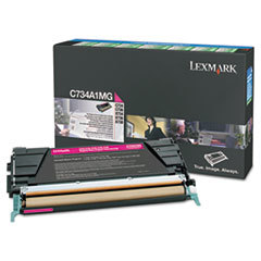 LEXMARK INT'L  INC. C746a1mg Toner  7000 Page-Yield  Magenta; UNIT OF MEASURE: EA