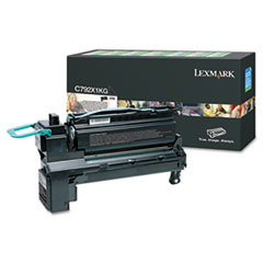 LEXMARK INT'L  INC. C792x1kg Extra High-Yield Toner  20 000 Page-Yield  Black; UNIT OF MEASURE: EA