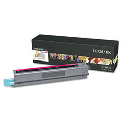 LEXMARK INT'L  INC. C925h2mg High-Yield Toner  7 500 Page-Yield  Magenta; UNIT OF MEASURE: EA