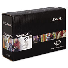 LEXMARK INT'L  INC. X203h22g Photoconductor Kit  25 000 Page Yield  Black; UNIT OF MEASURE: EA
