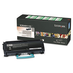 LEXMARK INT'L  INC. X264h11g High-Yield Toner  9000 Page-Yield  Black; UNIT OF MEASURE: EA