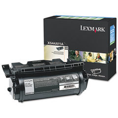 LEXMARK INT'L  INC. X644a11a Return Program Toner  10000 Page-Yield  Black; UNIT OF MEASURE: EA