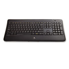LOGITECH  INC. K800 Wireless Illuminated Keyboard  Unifying Receiver; UNIT OF MEASURE: EA