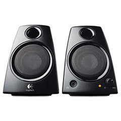 LOGITECH  INC. Z130 Compact Laptop Speakers  3.5mm Jack  Black; UNIT OF MEASURE: EA