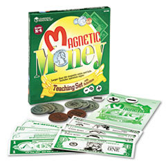 LEARNING RESOURCES Magnetic Money  For Grades K And Up; UNIT OF MEASURE: SE