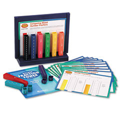 LEARNING RESOURCES Deluxe Fraction Tower Activity Set  Math Manipulatives  For Grades 1-6; UNIT OF MEASURE: SE