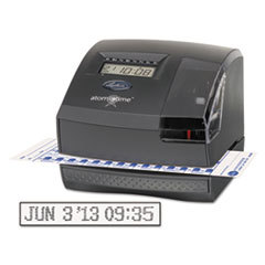 LATHEM TIME CORPORATION 1500e Atomic Time Recorder  Charcoal; UNIT OF MEASURE: EA