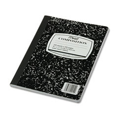 MEAD PRODUCTS Black Marble Composition Book  Legal Rule  9-3/4 X 7-1/2  100 Sheets; UNIT OF MEASURE: EA