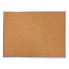 MEAD PRODUCTS Cork Bulletin Board  36 X 24  Silver Aluminum Frame; UNIT OF MEASURE: EA